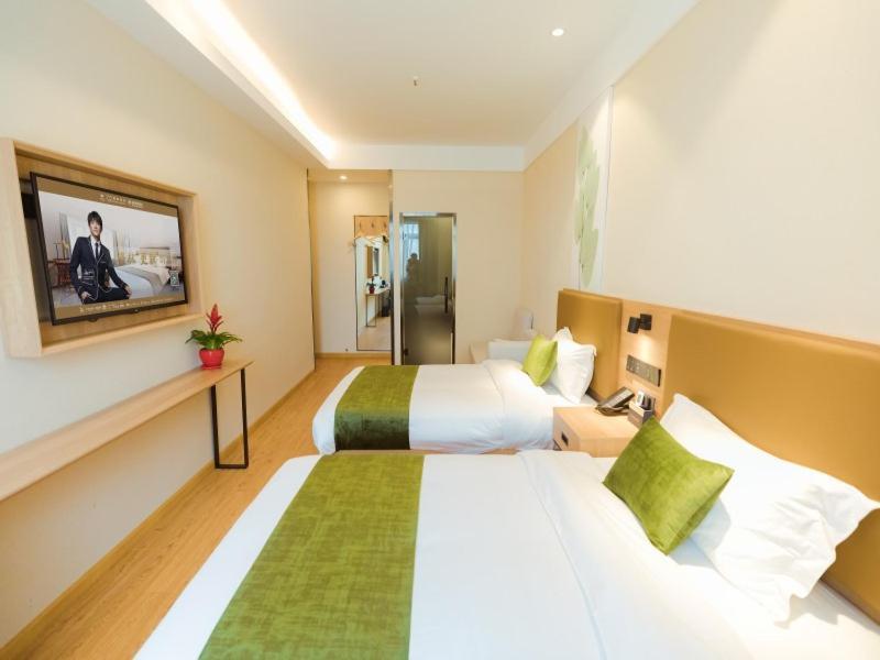 Greentree Inn Shanghai Huangxing Park Subway Station Express Hotel Εξωτερικό φωτογραφία