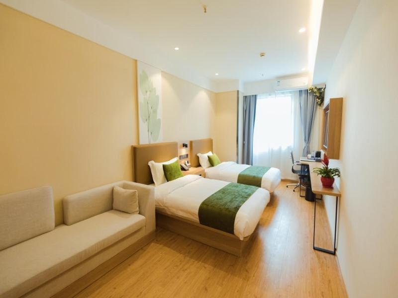 Greentree Inn Shanghai Huangxing Park Subway Station Express Hotel Εξωτερικό φωτογραφία