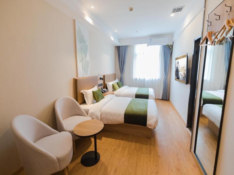 Greentree Inn Shanghai Huangxing Park Subway Station Express Hotel Εξωτερικό φωτογραφία