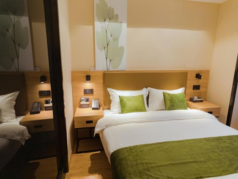 Greentree Inn Shanghai Huangxing Park Subway Station Express Hotel Εξωτερικό φωτογραφία
